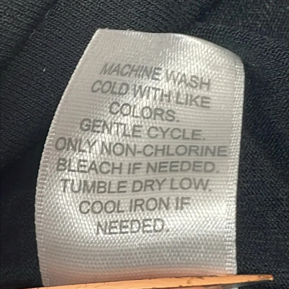 NWOT J. Jill Wearever Collection Black Scalloped Hem Pull On Pencil Skirt L - Picture 10 of 13